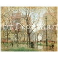 thumbnail image 1 of "Rainy Day, Madison Square - CANVAS OR WALL ART PRINT", 1 of 1