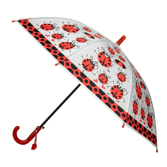 Rainy Day Novelty Kids Easy Open Automatic Umbrella with Safety Whistle