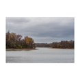 thumbnail image 1 of Rainy Fall Afternoon at Lake Marburg - Hanover Pennsylvania Photography Lake Autumn Nature Scenic Landscape Water Woodland Unframed Wall Art Print 20 x 30 inches, 1 of 5