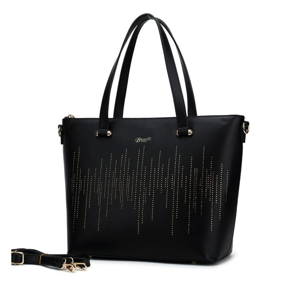 Rainy Night Vegan Leather Tote Bag