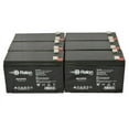 thumbnail image 1 of Raion Power 12V 7Ah Replacement Battery for Vision CG12-7A - 6 Pack, 1 of 3