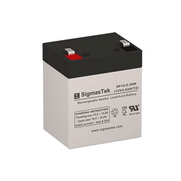 Raion Power RG1250T2 12 Volt 5 Amp Hour Battery (Replacement)