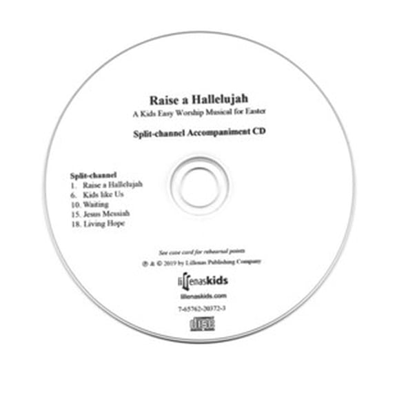Raise A Hallelujah, Accompaniment Split-Trax