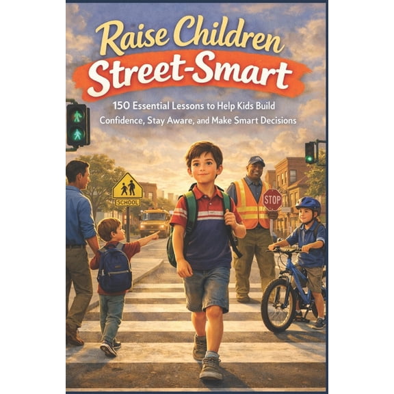 Raise Children Street-Smart: 150 Essential Lessons to Help Kids Build Confidence, Stay Aware, and Make Smart Decisions, (Paperback)