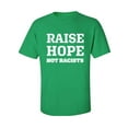 thumbnail image 1 of Raise Hope Not Racists Adult Short Sleeve T-shirt, 1 of 4