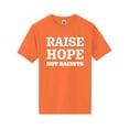 thumbnail image 1 of Raise Hope Not Racists Short Sleeve Neon Tee, 1 of 1