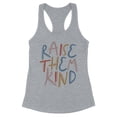 thumbnail image 1 of Raise Them Kind Tank Top Fitted Racerback Women's Small Heather Grey, 1 of 5