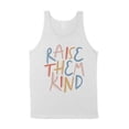 thumbnail image 1 of Raise Them Kind Tank Top Unisex Small White, 1 of 5