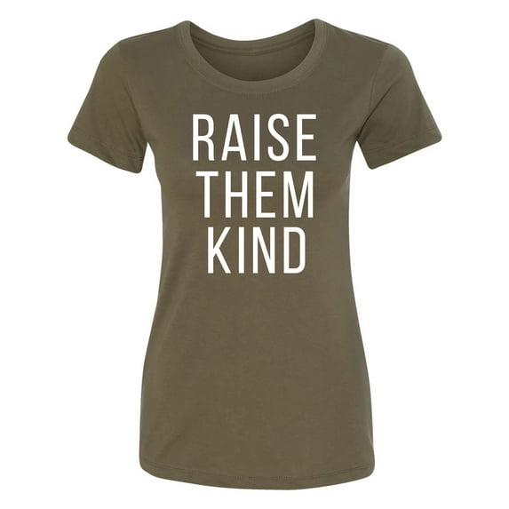 Raise Them Kind Womens crewneck tee