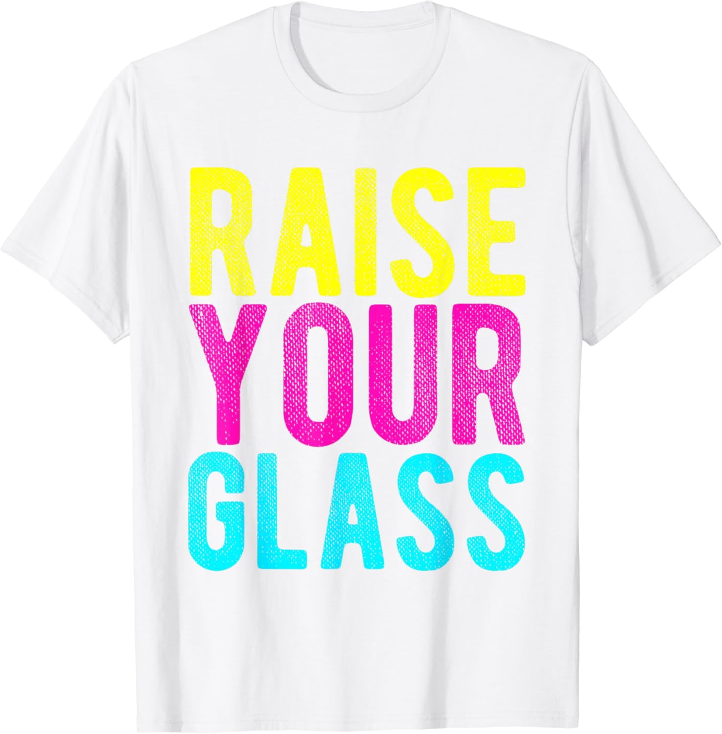 Raising Fun's Raise Your Glass Retro Fun Bar Party Beer Drink Drinking Gif T-Shirt ...