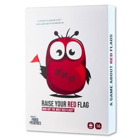 Raise Your Red Flag Party Card Game for Ages 14+, from Asmodee