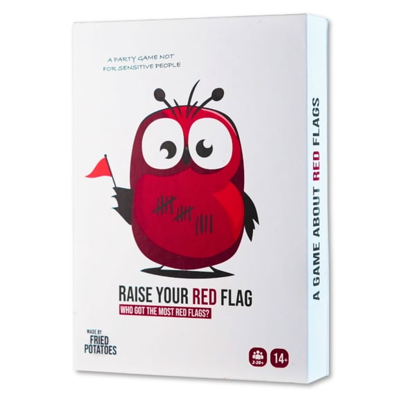 Raise Your Red Flag Party Card Game for Ages 14+, from Asmodee