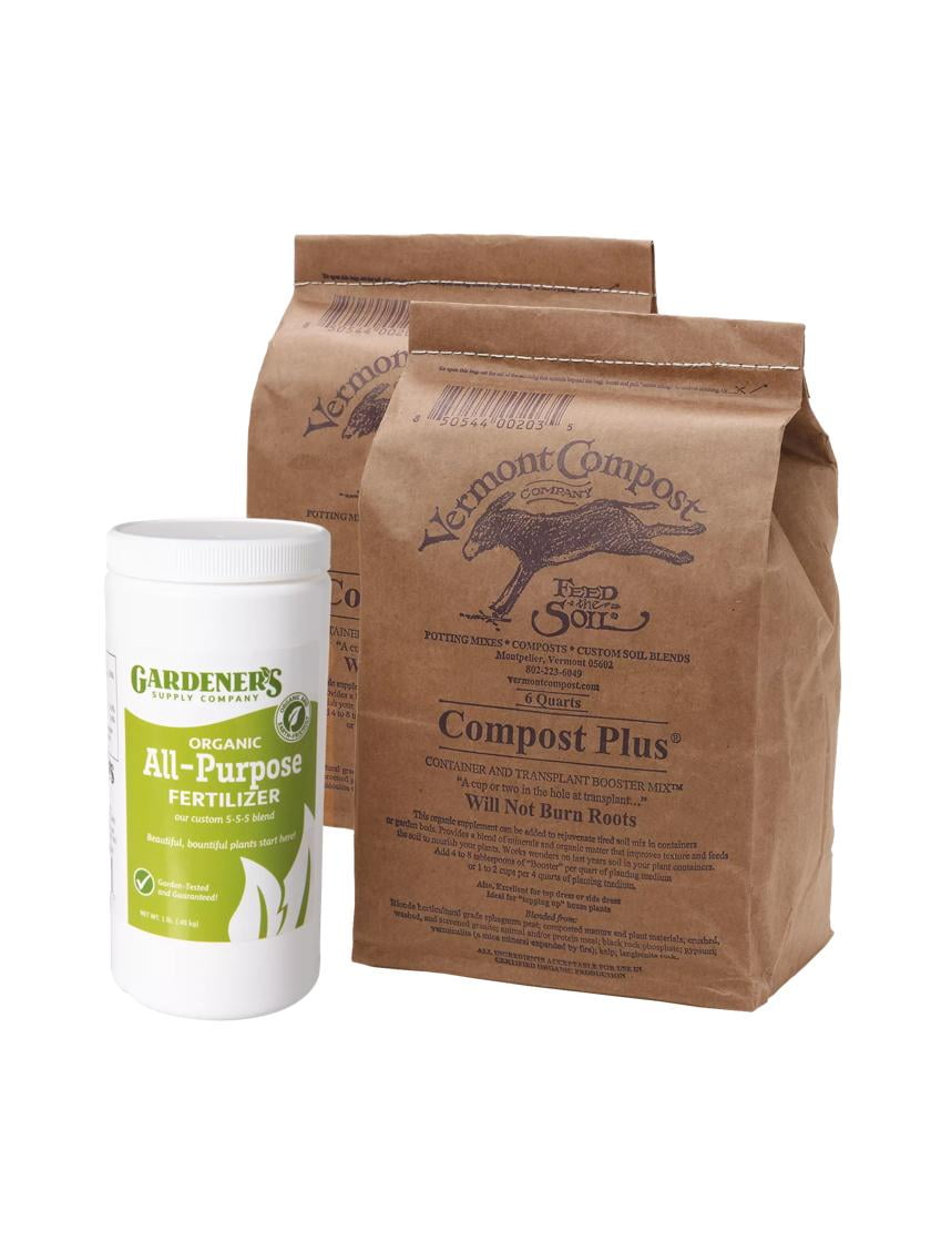 Gardener's Supply Exclusive Bagged Raised Bed Booster Compost Mix Kit ...