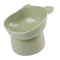 thumbnail image 1 of Raised Cat Bowl Neck Protection Elevated Cat Bowl Lightweight Stable Durable Cats Snack Bowl Pet Feeding Bowl for Cats Dogs Green, 1 of 8