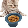 thumbnail image 1 of Raised Cat Food Bowl, Water Bowl, Pet Feeding Bowl Protection Cervical, Portable Water Food Feeder for Indoor Cats Blue, 1 of 8