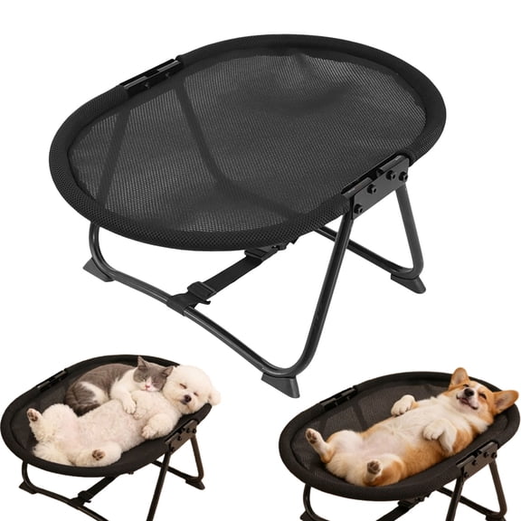 Raised Dog Bed - Portable Non Slip Cot Hammock,Elevated Dog Bed,Elevated Pet Sleeping,Easy To Maintain,Breathable,Lightweight Rest Furniture,Pets Cats Kitten Puppy for Pets Cats Kitten Puppy