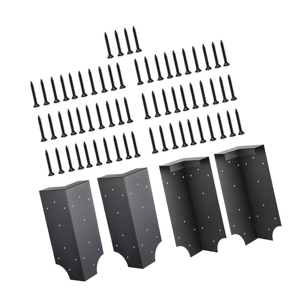 Raised Garden Bed Corner Brackets for 12inch Bed Vegetable Planter Corner Support