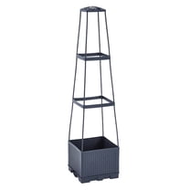 Raised Garden Bed Tomato Planting Box ,for Climbing Plants Flowers Vegetables