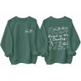 thumbnail image 1 of Raised On 90s Country Sweatshirt Womens: Country Concert Outfits 90s Music Sweatshirt Vintage Graphic Long Sleeve Tee, 1 of 6