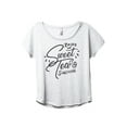 thumbnail image 1 of Raised On Sweet Tea And Sunshine Women's Fashion Slouchy Dolman T-Shirt Tee Heather White 3X-Large, 1 of 3