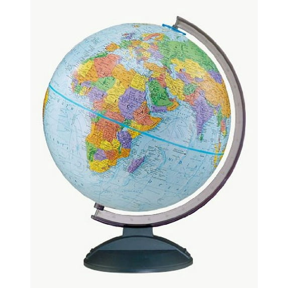 Replogle Traveler Desktop Globe, Blue 12"