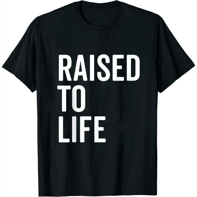 Raised To Life Shirt Christian Baptism New Believer Gift Tee Raised To Life Shirt Christian Baptism New Believer Gift Tee