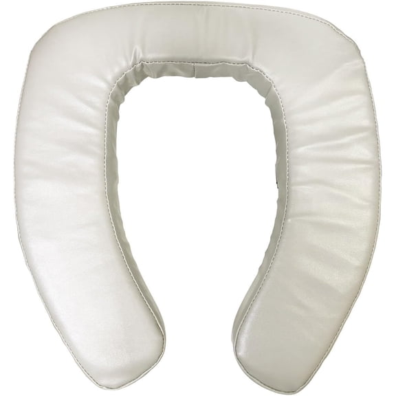 Raised Toilet Seat Add 2 Inch Padded Toilet Seat Riser Elevated Commode Support Lightweight Lift Booster Mobility Assistance Aid