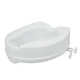 thumbnail image 1 of Raised Toilet Seat Riser That Fits Most Standard Toilet Bowls for Enhanced Comfort and Elevation with Tightening Clamps , FSA HSA Eligible, 1 of 6
