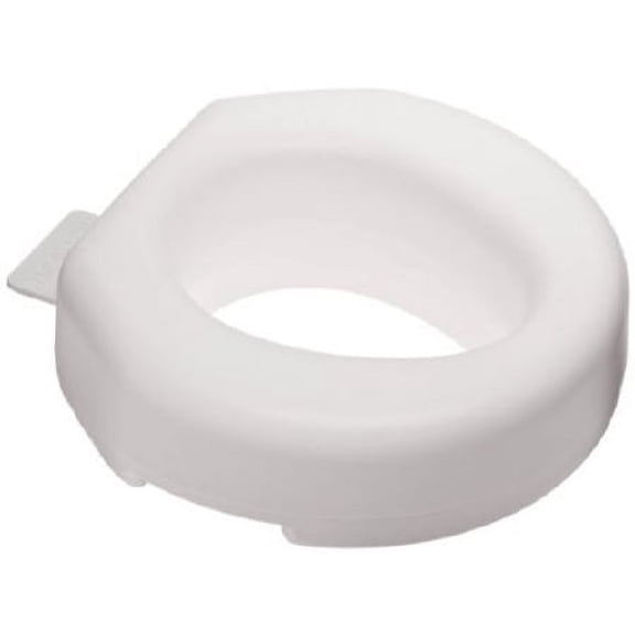 Raised Toilet Seat Tall-Ette  4 Inch White 600 lbs.