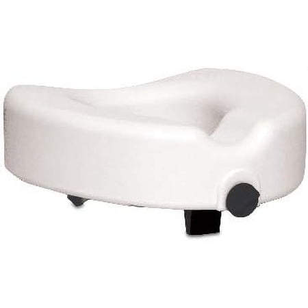 Raised Toilet Seat with Lock 350 lb Weight Capacity