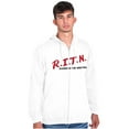 thumbnail image 1 of Raised in 90s Throwback Nostalgia Zip Up Hoodie Men's Women's Brisco Brands X, 1 of 6