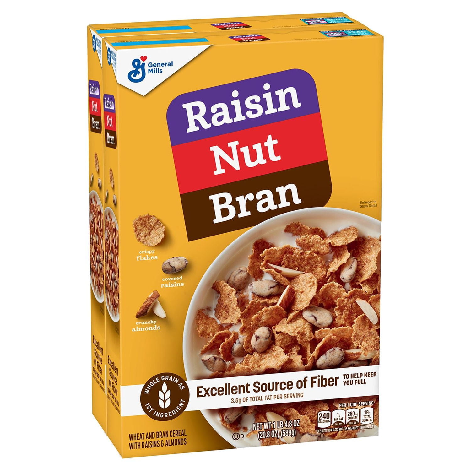 Raisin Nut Bran Breakfast Cereal (2 pk.)