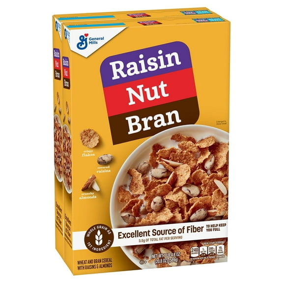 Raisin Nut Bran Breakfast Cereal (2 pk.)