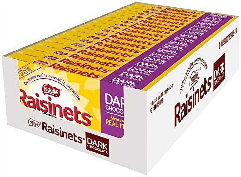Raisinets Dark Chocolate, 3.5 Oz., 18 Count