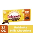 thumbnail image 1 of Raisinets Milk-Chocolate-Covered California Raisins, 3.1 oz, Movie Theater Candy Box, 1 of 16