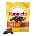 thumbnail image 1 of Raisinets Milk Chocolate Covered Raisins, Gluten-free California Chocolate Raisins, Resealable Bag, 8.0 oz, 1 of 16
