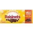 thumbnail image 1 of Raisinets Milk Chocolate Covered Raisins, Individually Wrapped Bulk Ferrero Candy, 3.1 oz Box, 1 of 9