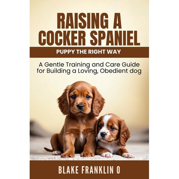 Raising A Cocker Spaniel Puppy The Right Way: A Gentle Training And Care Guide For Building A Loving, Obedient Dog, (Paperback)
