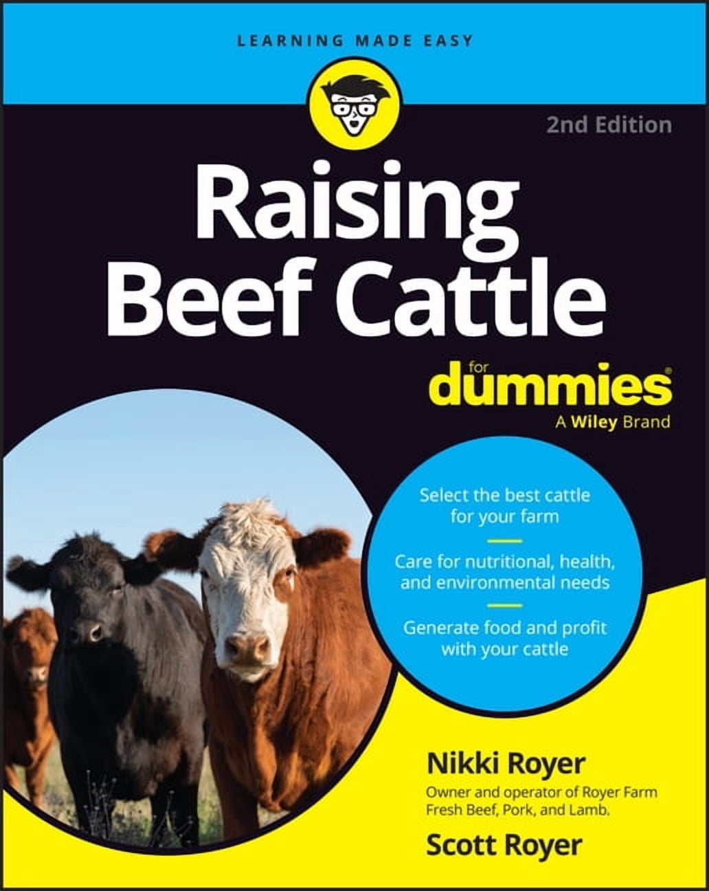 Raising Cattle Beef for Dummies, (Paperback)