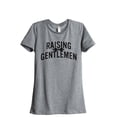 thumbnail image 1 of Raising Gentlemen Women's Fashion Relaxed T-Shirt Tee Heather Grey Medium, 1 of 3