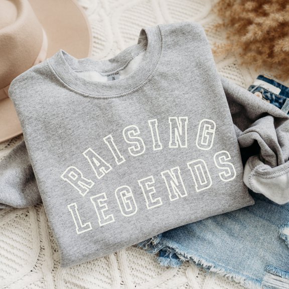 Raising Legends T-Shirt, Boy Mama T-Shirt, Mom of Boys Shirt, Mama Crewneck, Gift for Mom,