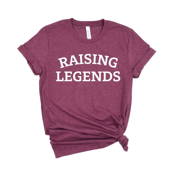 Raising Legends T-Shirt, Mothers Day Idea, Gift for Dad, Gift for Mom, Mom Tee, Unisex T-Shirt
