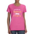 thumbnail image 1 of Raising My Husband Is Exhausting T-Shirt Women -Smartprints Designs, Female 5X-Large, 1 of 4