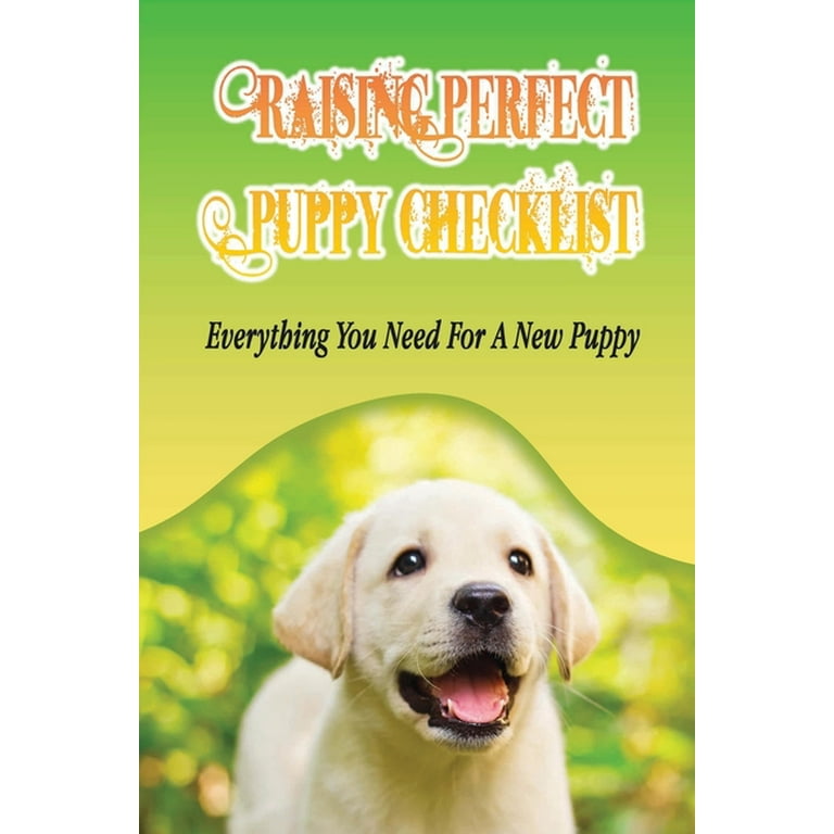 What do i need for a new puppy sales