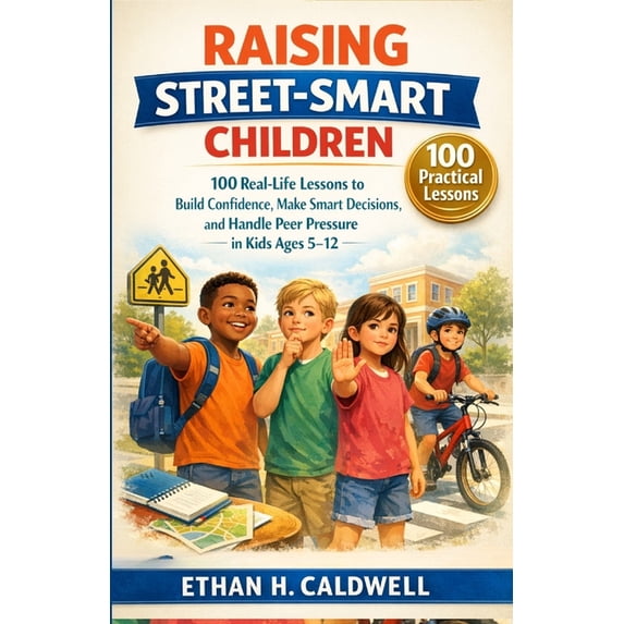 Raising Street-Smart Children: 100 Real-Life Lessons to Build Confidence, Make Smart Decisions, and Handle Peer Pressure, (Paperback)