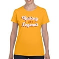 thumbnail image 1 of Raising Tiny Legends T-Shirt Women -Smartprints Designs, Female 3X-Large, 1 of 4