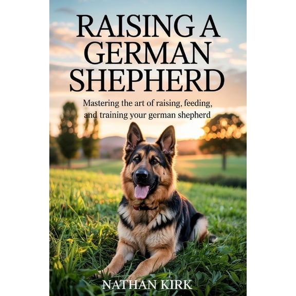 Raising a German Shepherd: Mastering the Art of Raising, Feeding, and Training Your German Shepherd, (Paperback)