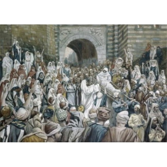Raising of The Widows Son James Tissot - French Poster Print - 18 x 24