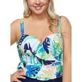 thumbnail image 1 of Raisins Curve PALM SPRINGS Trendy Plus Size Juniors' Maldives Bikini Top, US 20W, 1 of 2