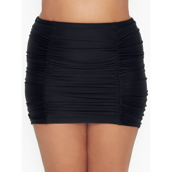 Raisins Curve Womens Plus Size Marrakesh Costa Skirted Bikini Bottom Style-C840069